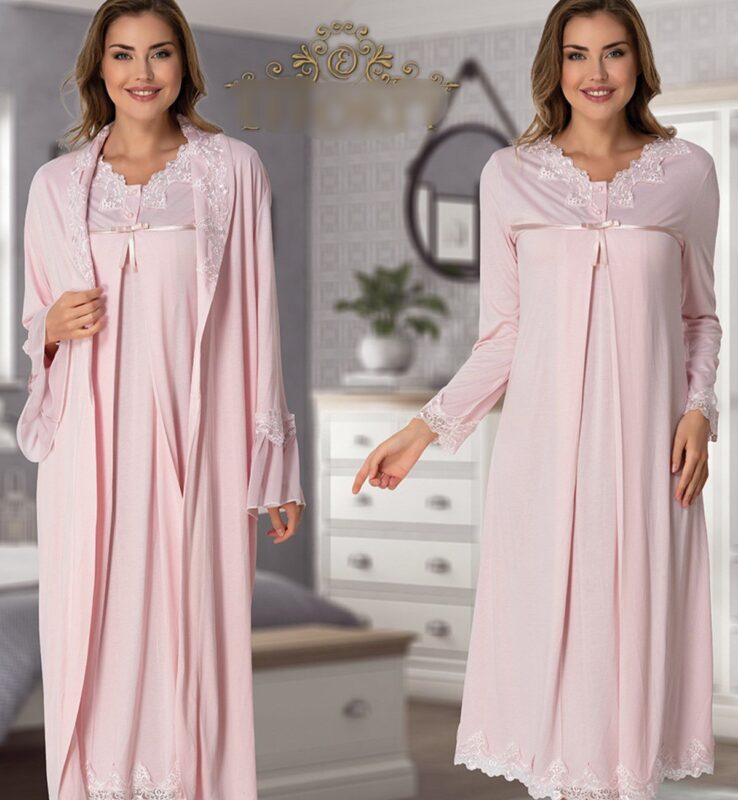 Pyjama de Maternité Rose