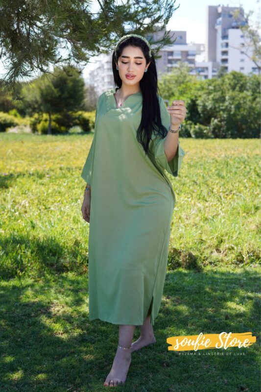 Fleur de Printemps Robe Élégante d'Été avec Bandeau Assorti