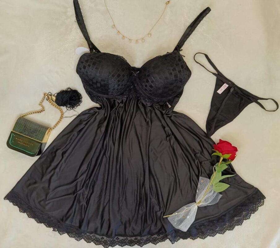 nuisette sexy noir